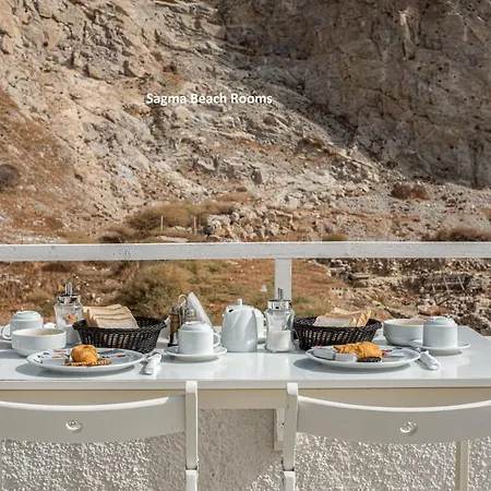 Bed & Breakfast Sagma Beach Rooms Perissa (Santorini)